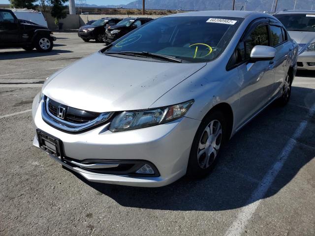 Photo 2 from auction – 2014 HONDA CIVIC HYBR with VIN 19XFB4F2XEE201343