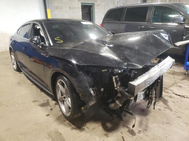 AUDI A5 PREMIUM 2018 with VIN WAUENCF55JA013007 - Photo from auction