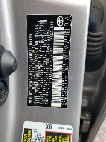 Photo 10 from auction – 2014 TOYOTA COROLLA EC with VIN 5YFBPRHE3EP057167