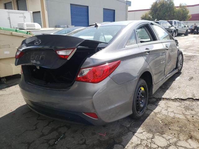 Photo 4 from auction – 2014 HYUNDAI SONATA GLS with VIN 5NPEB4AC0EH881552
