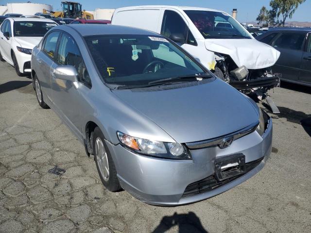 Photo 1 from auction – 2008 HONDA CIVIC HYBR with VIN JHMFA36218S026557