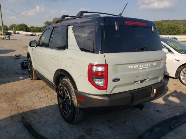 Photo 3 from auction – 2021 FORD BRONCO SPO with VIN 3FMCR9C63MRA03256