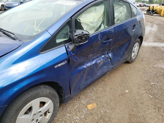 Photo 9 from auction – 2010 TOYOTA PRIUS with VIN JTDKN3DU4A0122872