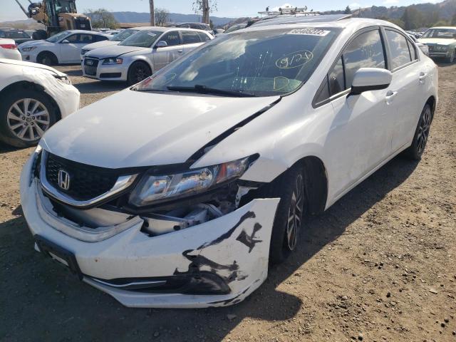 Photo 2 from auction – 2015 HONDA CIVIC EX with VIN 19XFB2F80FE214192