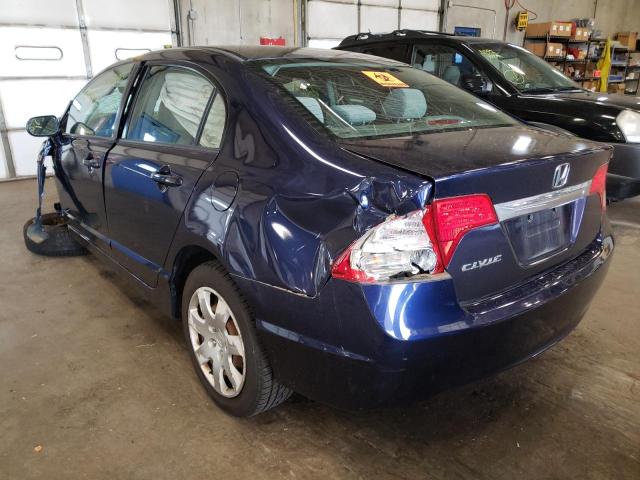 Photo 3 from auction – 2011 HONDA CIVIC LX with VIN 2HGFA1F52BH517204
