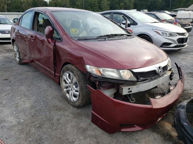 HONDA CIVIC LX 2011 with VIN 2HGFA1F51BH545432 - Photo from auction