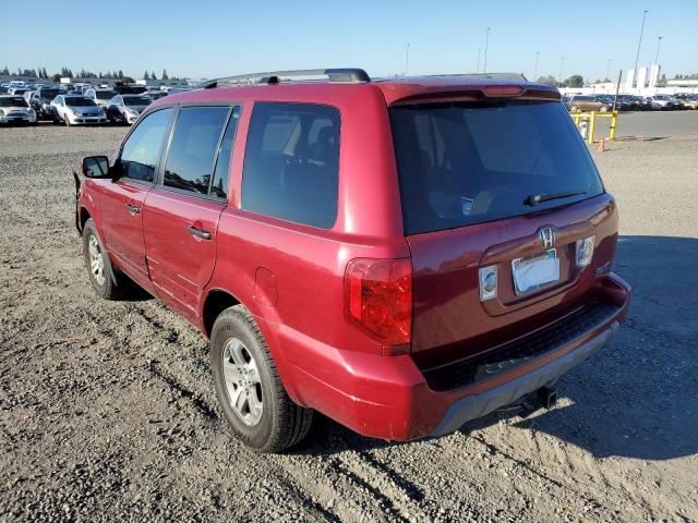 Photo 3 from auction – 2004 HONDA PILOT EXL with VIN 2HKYF18514H600249