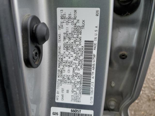 Photo 10 from auction – 2014 TOYOTA TACOMA DOU with VIN 5TFLU4EN2EX084222