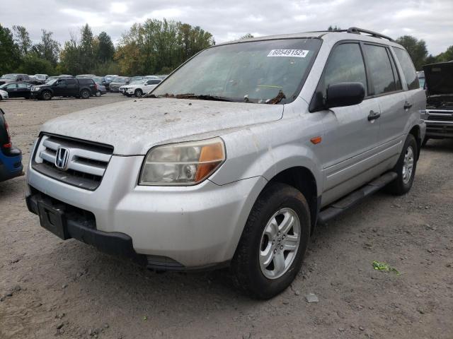 Photo 2 from auction – 2007 HONDA PILOT LX with VIN 2HKYF181X7H508073