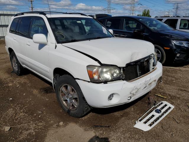 TOYOTA HIGHLANDER 2007 with VIN JTEEP21A770205244 - Photo from auction