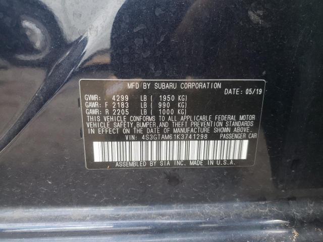 Photo 10 from auction – 2019 SUBARU IMPREZA SP with VIN 4S3GTAM61K3741298