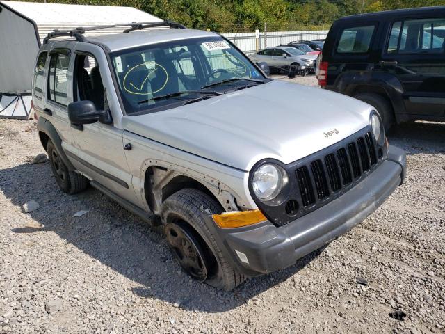 Photo 1 from auction – 2007 JEEP LIBERTY SP with VIN 1J4GL48K87W501027