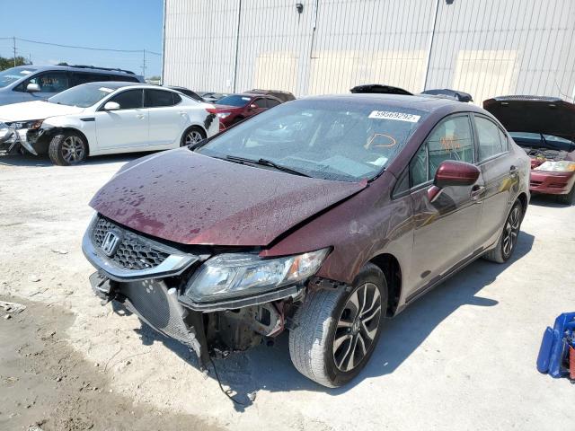 Photo 2 from auction – 2015 HONDA CIVIC EX with VIN 19XFB2F87FE214402