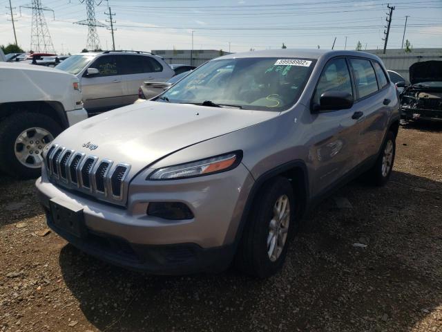 Photo 2 from auction – 2015 JEEP CHEROKEE S with VIN 1C4PJMAB6FW534550