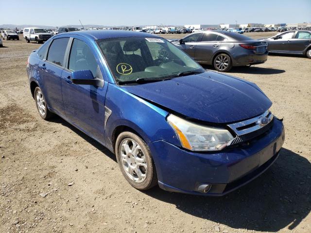 FORD FOCUS SE 2008 with VIN 1FAHP35N78W106190 - Photo from auction