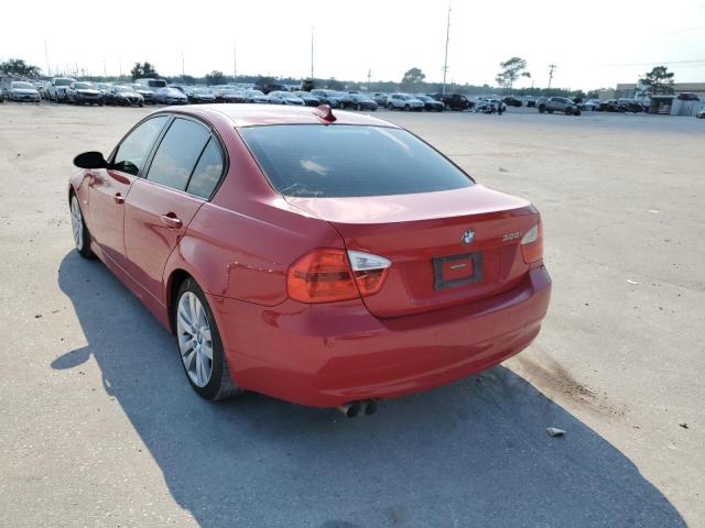 Photo 3 from auction – 2007 BMW 328 I with VIN WBAVA37597NL14164