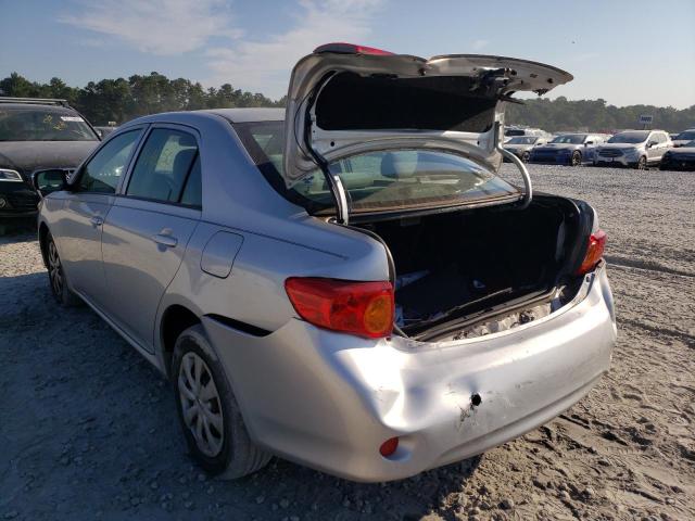 Photo 3 from auction – 2009 TOYOTA COROLLA BA with VIN JTDBL40E29J032913