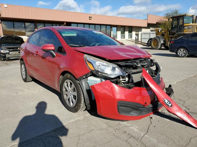 KIA RIO LX 2014 with VIN KNADM4A3XE6384408 - Photo from auction