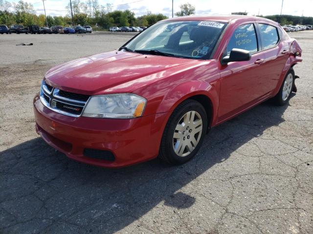 Photo 2 from auction – 2013 DODGE AVENGER SE with VIN 1C3CDZAB4DN675997