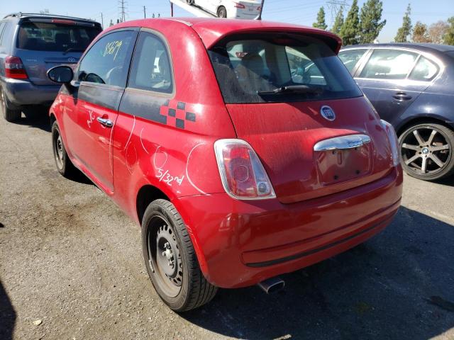 Photo 3 from auction – 2015 FIAT 500 POP with VIN 3C3CFFAR5FT569891