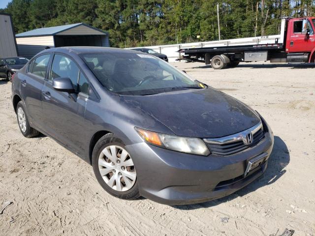 HONDA CIVIC LX 2012 with VIN 2HGFB2F54CH330115 - Photo from auction