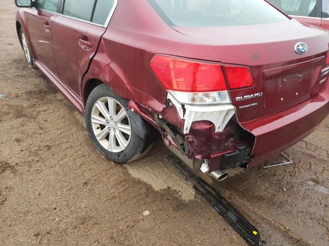 Photo 9 from auction – 2012 SUBARU LEGACY 2.5 with VIN 4S3BMBC6XC3021434