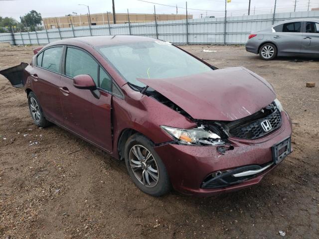 HONDA CIVIC LX 2013 with VIN 2HGFB2F51DH569817 - Photo from auction