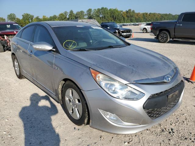 HYUNDAI SONATA HYB 2011 with VIN KMHEC4A48BA005848 - Photo from auction