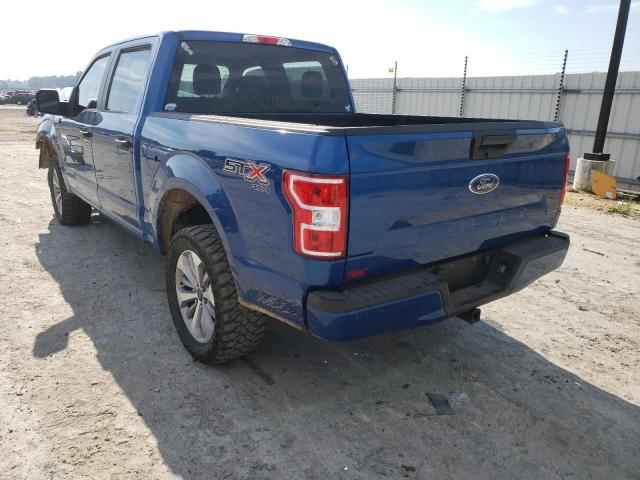 Photo 3 from auction – 2018 FORD F150 SUPER with VIN 1FTEW1E56JFB21144