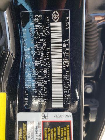 Photo 10 from auction – 2017 TOYOTA CAMRY with VIN 4T1BF1FK7HU690819