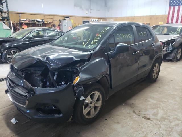 Photo 2 from auction – 2019 CHEVROLET TRAX LS with VIN 3GNCJNSB0KL267237