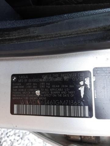 Photo 10 from auction – 2001 BMW 540 I AUTO with VIN WBADN63461GM71368