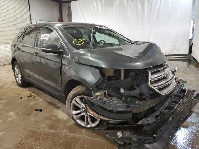 FORD EDGE SEL 2015 with VIN 2FMTK4J94FBC16576 - Photo from auction