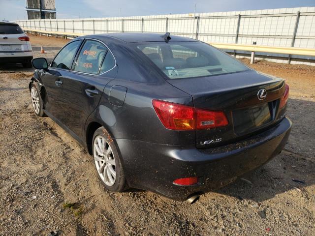 Photo 3 from auction – 2008 LEXUS IS250 with VIN JTHCK262285018184