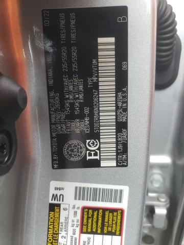 Photo 10 from auction – 2022 TOYOTA HIGHLANDER with VIN 5TDDZRBH6NS206247