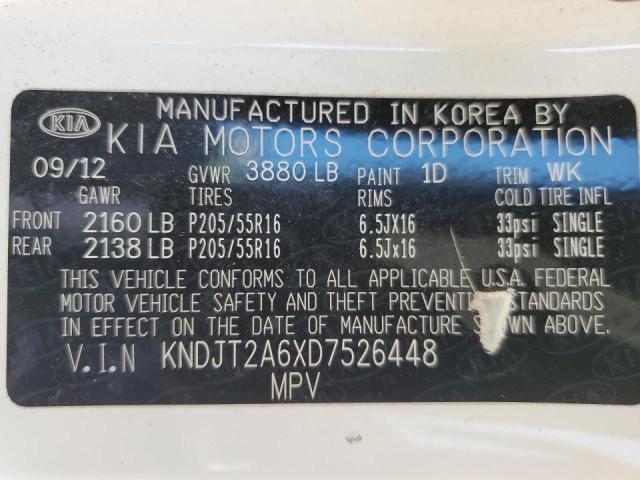 Photo 10 from auction – 2013 KIA SOUL + with VIN KNDJT2A6XD7526448