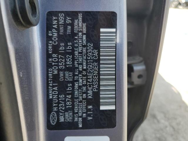 Photo 10 from auction – 2016 HYUNDAI ACCENT SE with VIN KMHCT4AE2GU159302
