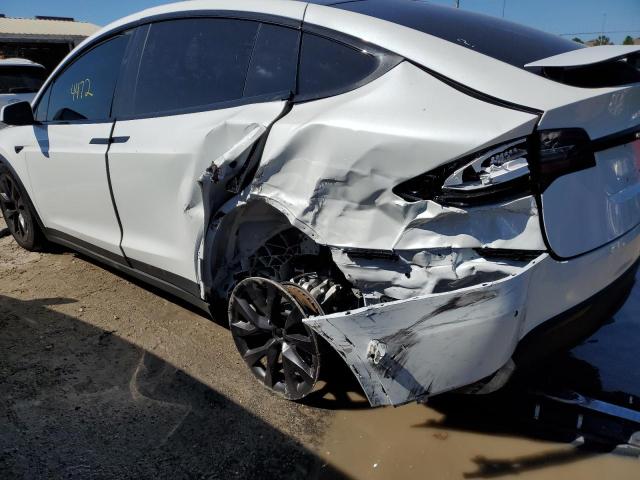 Photo 9 from auction – 2022 TESLA MODEL X with VIN 7SAXCBE58NF329031