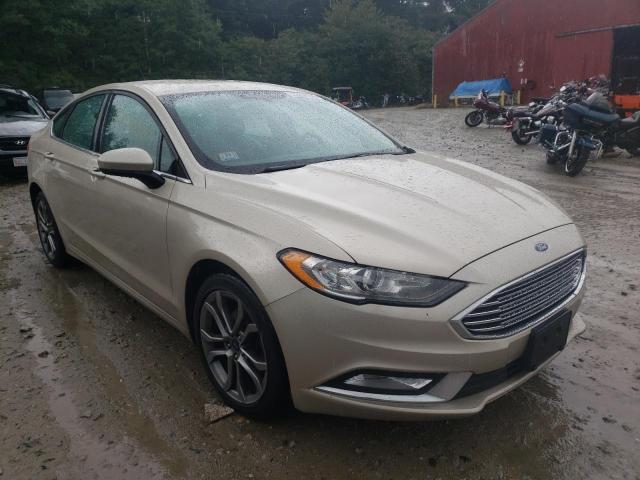 FORD FUSION SE 2017 with VIN 3FA6P0HD4HR136792 - Photo from auction