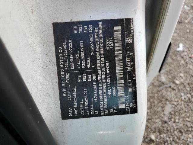 Photo 10 from auction – 2010 FORD TRANSIT CO with VIN NM0LS7AN5AT011261