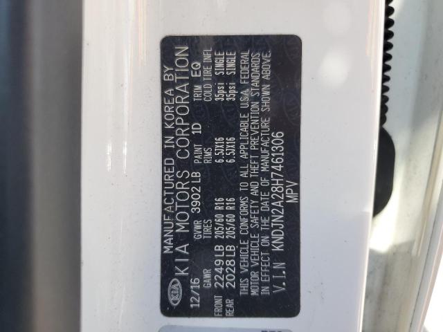 صورة رقم 10 من المزاد - 2017 KIA SOUL مع VIN KNDJN2A28H7461306