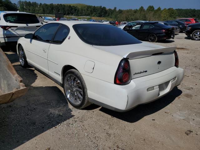 Photo 3 from auction – 2002 CHEVROLET MONTE CARL with VIN 2G1WW15E929162701