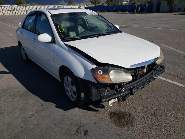 KIA SPECTRA EX 2009 with VIN KNAFE221395623512 - Photo from auction