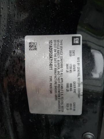 Photo 10 from auction – 2010 CHEVROLET COBALT 1LT with VIN 1G1AD5F53A7114911