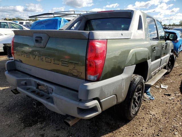 Photo 4 from auction – 2002 CHEVROLET AVALANCHE with VIN 3GNEK13T62G268603