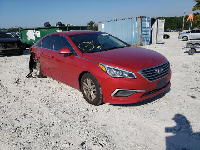 HYUNDAI SONATA SE 2017 with VIN 5NPE24AF8HH548417 - Photo from auction