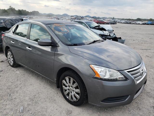 NISSAN SENTRA S 2015 with VIN 3N1AB7AP5FL650055 - Photo from auction