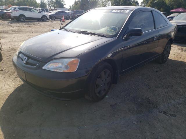 Photo 2 from auction – 2002 HONDA CIVIC EX with VIN 1HGEM22942L021227
