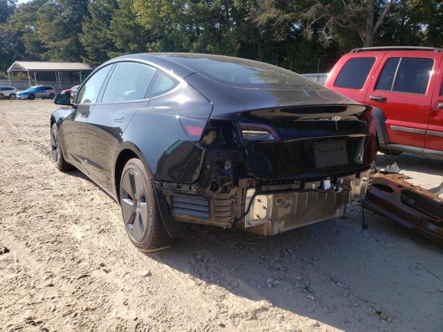 Photo 3 from auction – 2022 TESLA MODEL 3 with VIN 5YJ3E1EA0NF184810