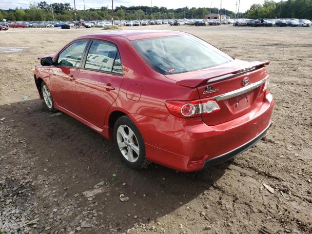 Photo 3 from auction – 2013 TOYOTA COROLLA BA with VIN 2T1BU4EE1DC962425